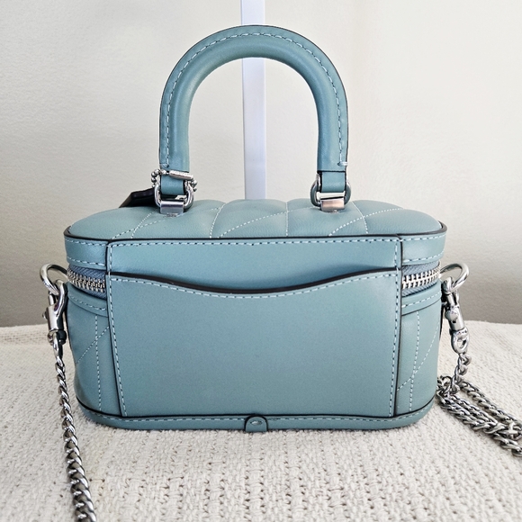 Coach Quilted Trail Bag 17 - Picture 2 of 7